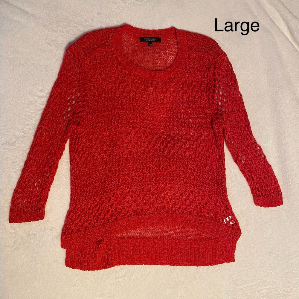 Christian Soriano crochet look blouse